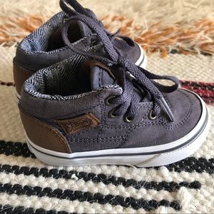 Vans Half Cab High Top Toddler Shoe Sz 4.5